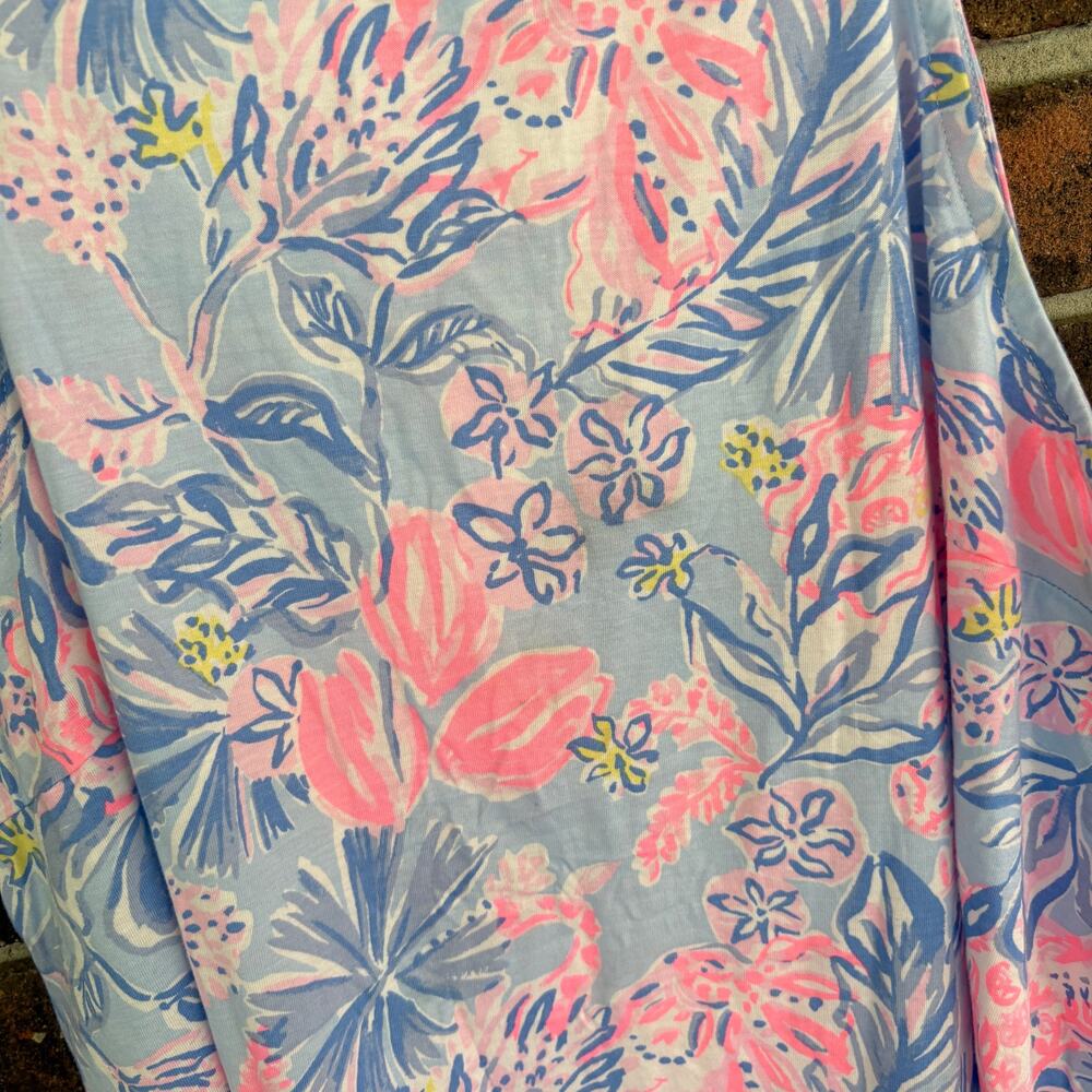 Lilly Pulitzer Kyleigh Dress M NEW Multi Elephant Splash Pink Blue Prep Coastal - Picture 8 of 9